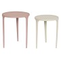 Jeu de 2 tables DKD Home Decor Beige Rose 40 x 40 x 50 cm de DKD Home Decor, Tables - Réf : S3044052, Prix : 165,69 €, Remise...