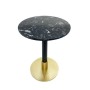 Mesa de apoio DKD Home Decor 45 x 45 x 51 cm Preto Metal Mármore de DKD Home Decor, Jogos de móveis - Ref: S3044084, Preço: 1...