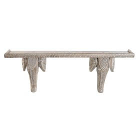 Etagère DKD Home Decor Blanc Naturel Bois de manguier 78 x 15 x 28 cm de DKD Home Decor, Étagères verticales - Réf : S3044097...