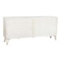 Aparador DKD Home Decor 160 x 38 x 75 cm Dorado Madera Blanco Marrón claro de DKD Home Decor, Armarios y aparadores - Ref: S3...