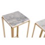 Jeu de 2 tables DKD Home Decor Blanc Doré 33 x 33 x 70 cm de DKD Home Decor, Tables - Réf : S3044119, Prix : 111,20 €, Remise...