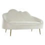 Sofa DKD Home Decor White Metal Clouds Scandi 155 x 75 x 92 cm by DKD Home Decor, Sofas & Couches - Ref: S3044127, Price: 344...