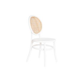 Silla DKD Home Decor Blanco Negro Natural 43 x 50 x 89 cm de DKD Home Decor, Sillas - Ref: S3044141, Precio: 135,63 €, Descue...