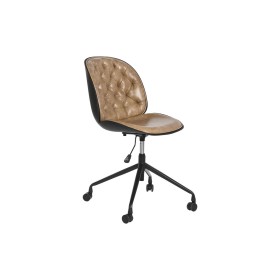 Office Chair DKD Home Decor Light brown polypropylene 47,5 x 57,5 x 83 cm by DKD Home Decor, Sofas and chairs - Ref: S3044142...