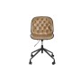 Office Chair DKD Home Decor Light brown polypropylene 47,5 x 57,5 x 83 cm by DKD Home Decor, Sofas and chairs - Ref: S3044142...