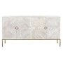 Sideboard DKD Home Decor 170 x 40 x 90 cm Golden Metal White Mango wood by DKD Home Decor, Sideboards - Ref: S3044160, Price:...