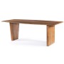 Mesa de Jantar DKD Home Decor Castanho Madeira de mangueira 200 x 100 x 76 cm de DKD Home Decor, Jogos de móveis - Ref: S3044...