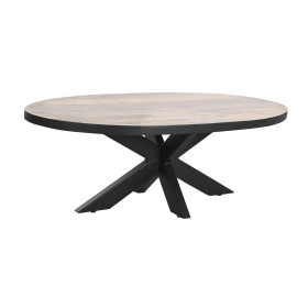 Mesa de Centro DKD Home Decor Natural Metal Madera de mango 130 x 70 x 45 cm de DKD Home Decor, Mesas - Ref: S3044178, Precio...