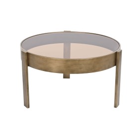 Table Basse DKD Home Decor 77 x 77 x 42 cm Verre Métal Aluminium de DKD Home Decor, Tables - Réf : S3044192, Prix : 118,71 €,...