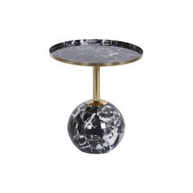 Mesa de apoio DKD Home Decor 41 x 41 x 47 cm Preto Dourado Ferro de DKD Home Decor, Jogos de móveis - Ref: S3044210, Preço: 6...