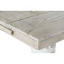 Tavolo da Pranzo DKD Home Decor Bianco Naturale Abete 200 x 90 x 78 cm di DKD Home Decor, Tavoli da sala da pranzo - Rif: S30...