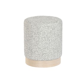 Footrest DKD Home Decor 32 x 32 x 38 cm Scandi Light grey by DKD Home Decor, Footstools & Ottomans - Ref: S3044230, Price: 59...