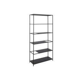 Shelves Vinthera Moa Steel Black Metal 42,5 x 12 x 56 cm (8 Units) | Tienda24 - Global Online Shop Tienda24.eu