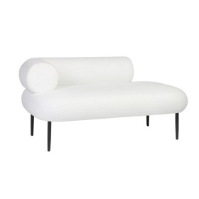 Divano DKD Home Decor Bianco Nero Metallo Scandi 127,5 x 73,5 x 64 cm di DKD Home Decor, Divani - Rif: S3044239, Prezzo: 274,...