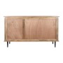 Buffet DKD Home Decor Naturel Noir Métal Bois de manguier (140 x 40 x 82 cm) de DKD Home Decor, Buffets, crédences et vaissel...