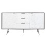 Credenza DKD Home Decor 150 x 43 x 80 cm Bianco Marrone scuro Legno di mango di DKD Home Decor, Credenze e buffet - Rif: S304...