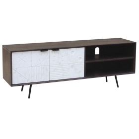 Meubles de télévision DKD Home Decor Brun foncé 140 x 35 x 50 cm Bois de manguier de DKD Home Decor, Tables et supports de té...