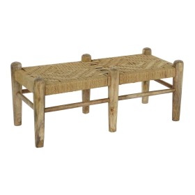 Banquette DKD Home Decor 102 x 47 x 41 cm Rotin Bois de manguier de DKD Home Decor, Chaises - Réf : S3044263, Prix : 152,59 €...