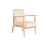 Fauteuil DKD Home Decor Beige Naturel Pin 63 x 68 x 81 cm de DKD Home Decor, Chaises - Réf : S3044277, Prix : 115,86 €, Remis...