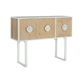 Table d'appoint Blanc Noir Métal 62 x 48,5 x 62 cm (4 Unités) | Tienda24 - Global Online Shop Tienda24.eu