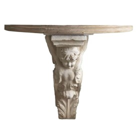 Console DKD Home Decor 100 x 50,5 x 74 cm Sapin Magnésium de DKD Home Decor, Tables - Réf : S3044301, Prix : 158,92 €, Remise...