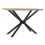 Mesa auxiliar DKD Home Decor Marrón Negro Natural Metal Abeto 120 x 40 x 80 cm de DKD Home Decor, Mesas - Ref: S3044309, Prec...