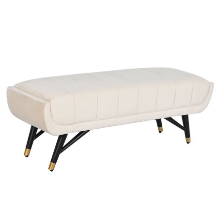 Banqueta DKD Home Decor Crema 120 x 40 x 42 cm de DKD Home Decor, Sillas - Ref: S3044342, Precio: 98,64 €, Descuento: %