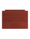 Teclado e Rato Microsoft KCS-00095 Vermelho | Tienda24 Tienda24.eu