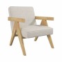 Siège DKD Home Decor Blanc Polyester Bois 64 x 66 x 79 cm de DKD Home Decor, Chaises - Réf : S3044352, Prix : 198,45 €, Remis...