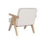 Siège DKD Home Decor Blanc Polyester Bois 64 x 66 x 79 cm de DKD Home Decor, Chaises - Réf : S3044352, Prix : 198,45 €, Remis...