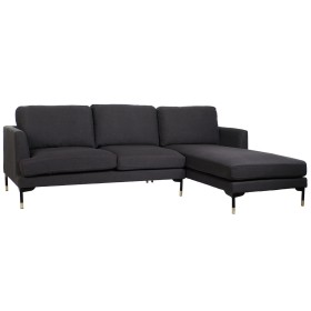 Canapé chaise longue DKD Home Decor Gris Métal 250 x 160 x 85 cm de DKD Home Decor, Canapés et divans - Réf : S3044362, Prix ...