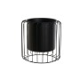 Macetero DKD Home Decor Negro Metal 26 x 26 x 26 cm | Tienda24 - Global Online Shop Tienda24.eu