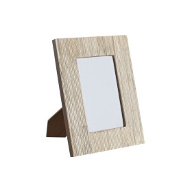 Cadre photo DKD Home Decor 17 x 1,8 x 21,5 cm Crème Os Résine Colonial de DKD Home Decor, Cadres muraux et de table - Réf : S...