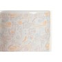 Bote DKD Home Decor 15 x 15 x 21 cm Blanco Amarillo Dolomita Shabby Chic de DKD Home Decor, Almacenamiento de alimentos - Ref...