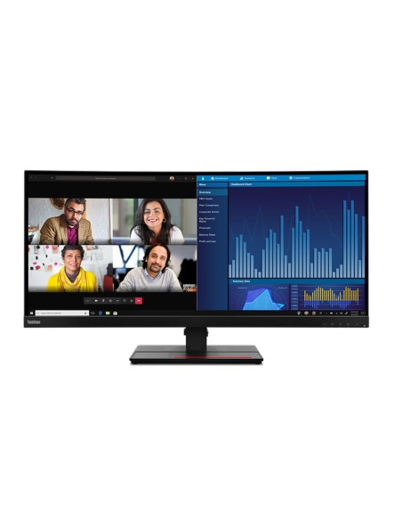 Monitor Lenovo ThinkVision P34w-20 34" 60 Hz Wide Quad HD | Tienda24 Tienda24.eu