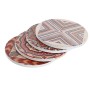 Sottobicchieri DKD Home Decor 10,8 x 10,8 x 0,7 cm | Tienda24 - Global Online Shop Tienda24.eu