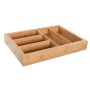 Organizador de Talheres DKD Home Decor Extensível Natural Bambu 33 x 45,5 x 6,4 cm de DKD Home Decor, Prateleiras e estantes ...