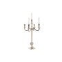 Candle Holder DKD Home Decor Silver Acrylic Aluminium Chromed 30 x 30 x 47 cm by DKD Home Decor, Candelabras and candle holde...