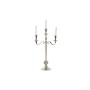 Candle Holder DKD Home Decor 30 x 12 x 46 cm Silver Aluminium Chromed by DKD Home Decor, Candelabras and candle holders - Ref...