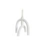 Pot à Bougie DKD Home Decor Scandi 21,5 x 21,5 x 23 cm Blanc Résine de DKD Home Decor, Bougeoirs et chandeliers - Réf : S3044...