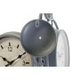 Horloge Murale DKD Home Decor 43 x 14,5 x 47 cm Verre Gris Doré Fer Traditionnel (2 Unités) | Tienda24 - Global Online Shop Tienda24.eu