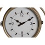 Horloge Murale DKD Home Decor 43 x 14,5 x 47 cm Verre Gris Doré Fer Traditionnel (2 Unités) | Tienda24 - Global Online Shop Tienda24.eu