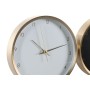 Horloge de table DKD Home Decor 25,7 x 4,2 x 25,7 cm Femme Doré Aluminium (2 Unités) | Tienda24 - Global Online Shop Tienda24.eu