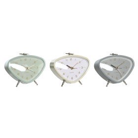 Table clock DKD Home Decor 23 x 33,5 x 22 cm Crystal Red Silver Iron (2 Units) | Tienda24 - Global Online Shop Tienda24.eu