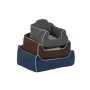 Cama para mascota DKD Home Decor Azul Marrón Gris 72 x 61 x 34 cm de DKD Home Decor, Camas - Ref: S3044978, Precio: 67,54 €, ...