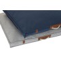 Letto per animali domestici DKD Home Decor 88 x 68 x 10 cm Blu Marino Grigio chiaro 2 Unità di DKD Home Decor, Letti - Rif: S...