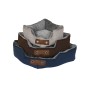 Cama para cães DKD Home Decor Castanho Bege Azul Marinho 60 x 60 x 20 cm de DKD Home Decor, Camas - Ref: S3044984, Preço: 64,...