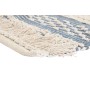 Tapete DKD Home Decor 180 x 120 x 2 cm Azul Algodão Branco Boho de DKD Home Decor, Tapetes infantis - Ref: S3044999, Preço: 6...