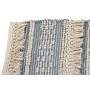 Tapete DKD Home Decor 180 x 120 x 2 cm Azul Algodão Branco Boho de DKD Home Decor, Tapetes infantis - Ref: S3044999, Preço: 6...