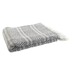 Decke DKD Home Decor 130 x 170 x 1 cm Grau von DKD Home Decor, Wohn- & Kuscheldecken - Ref: S3045006, Preis: 11,25 €, Rabatt: %